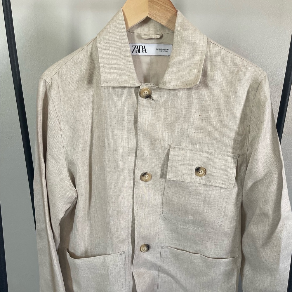 Zara Man Linen Jacket